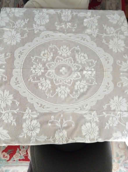 Photo of free Lace tablecloth (North Dublin Fairview/Clontarf) #1