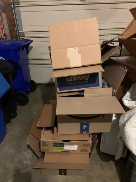 Photo of free Cardboard boxes, air bubble inserts (Derwood) #1
