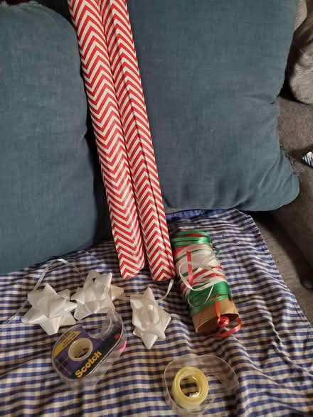 Photo of free Partially used gift wrap supplies (Ballard) #1