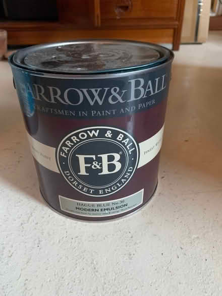Photo of free 1/5 end of tin farrow and ball (N19) #1