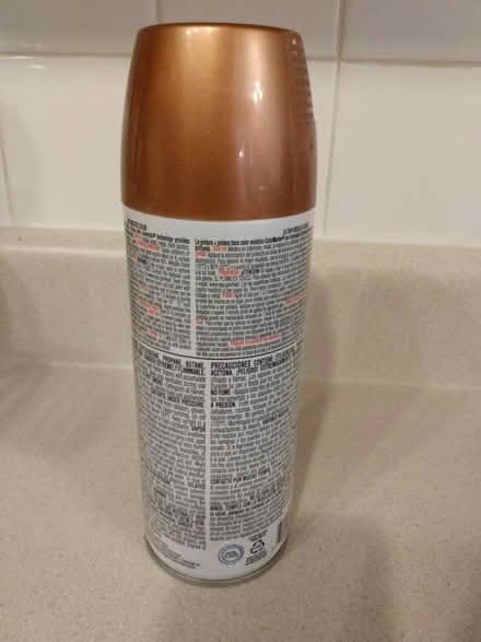 Photo of free Metallic copper spray paint, unused (Northeast Fort Wayne) #1