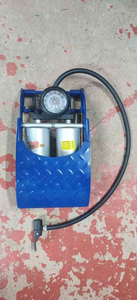 Photo of free Foot pump (Barnacle CV7) #1