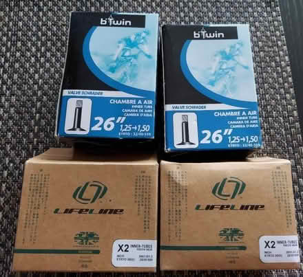Photo of free 5 x 26 Inch Mountain Bike/Hybrid Inner Tubes (Morley Green SK9) #1