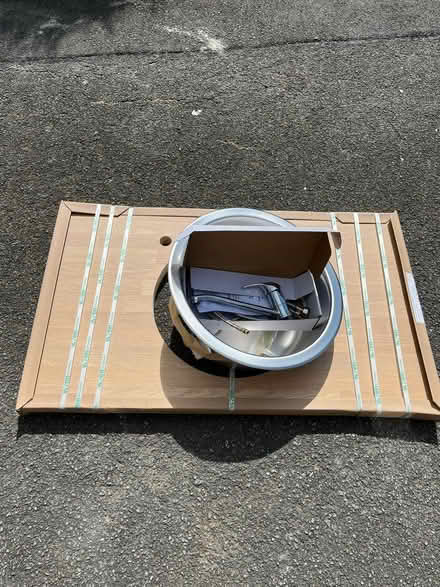 Photo of free Wren Temporary Sink with small worktop and tap (Llandrindod LD1) #1
