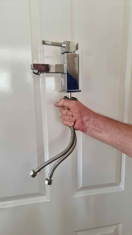 Photo of free Modern basin mixer tap chrome (4 miles south of Petworth) #2