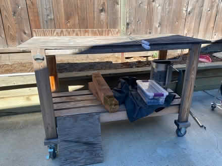 Photo of free Rolling gardening or work bench (Vintage Hills, Pleasanton) #1