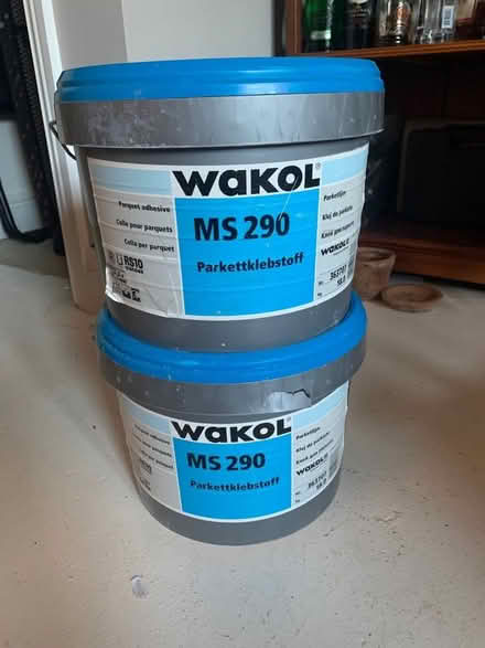 Photo of free 2 unopened cans carpet adhesive (N19) #1
