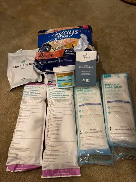 Photo of free Postpartum Care Items (Chester Springs) #1