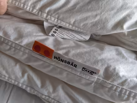 Photo of free IKEA double duvet and 2 X pillows (E9) #1