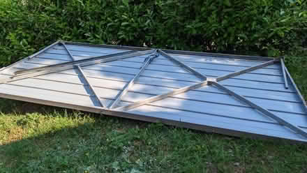 Photo of free Double garage door for scrap (Wymington NN10) #3