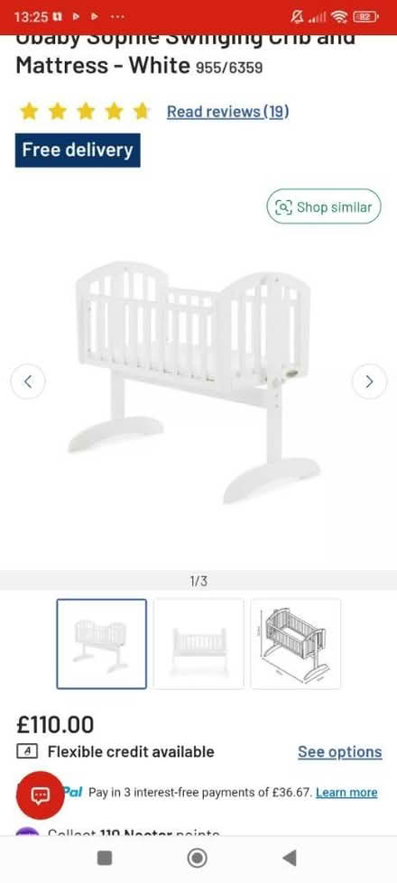 Photo of free Baby crib (North London N4, N8) #1