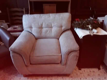 Photo of free Grey Armchair from HR29DY (Wormbridge HR2) #1