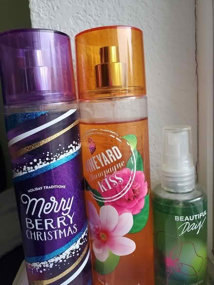 Photo of free Fragrances mist and shower gel (East Longmont) #1