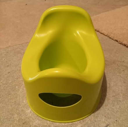 Photo of free Child toilet training potty - green colour (BT9) #1