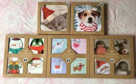 Photo of free 80 New/Boxed Christmas Cards (LE7 9 Scraptoft) #1