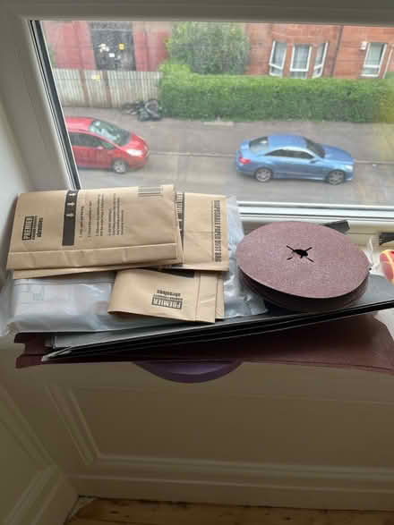 Photo of free Assorted floor sanding sheets (Glasgow G42) #1