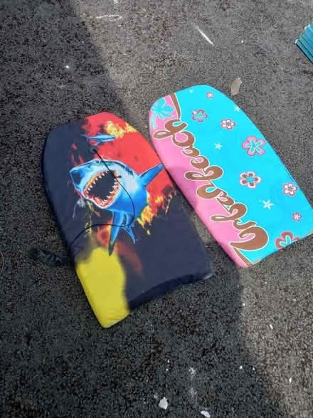 Photo of free 2 children's body boards (Charlton Kings GL52) #1