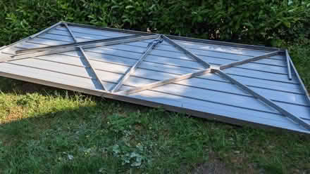 Photo of free Double garage door for scrap (Wymington NN10) #1