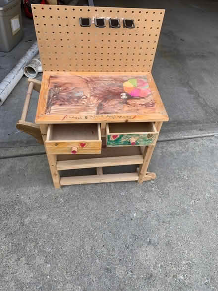 Photo of free kids tool work bench/shop (Portage park 60641) #1