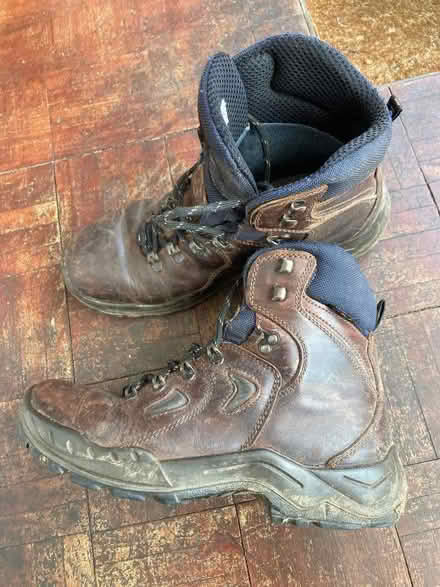 Photo of free Leather walking boots. Size 42 (Hillbourne BH18) #2