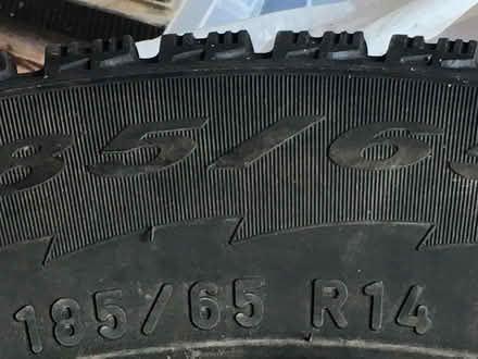Photo of free Mazda Miata snow tires & cover (Mid town Toronto) #2