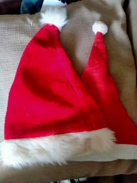 Photo of free 2 Santa hats (Clayton Brook PR5) #2