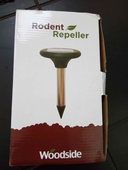 Photo of free For big garden* Solar Powered Sonic Wave Mole/Rat Repeller (Horsley Woodhouse CP DE7) #3
