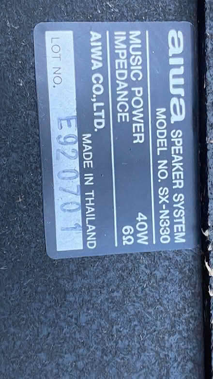 Photo of free speaker (Forest Knolls--west of Fairfax) #2