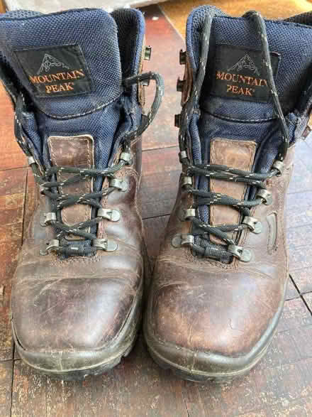 Photo of free Leather walking boots. Size 42 (Hillbourne BH18) #1