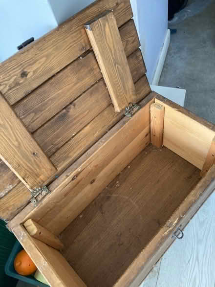 Photo of free Very rustic old wooden box (HX3) #1