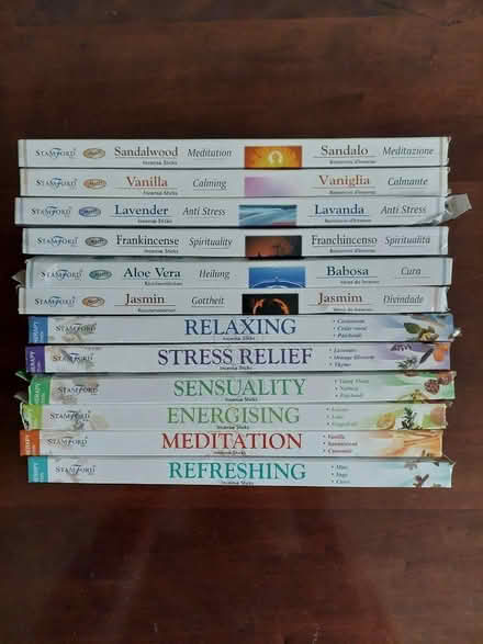 Photo of free 12 boxes of incense sticks. (Bluebell Hill ME5) #1