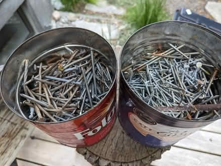 Photo of free Assorted Nails (Champlain Park) #1