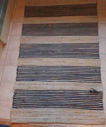 Photo of free Old Jute Rug (Newton Hill WF1) #1