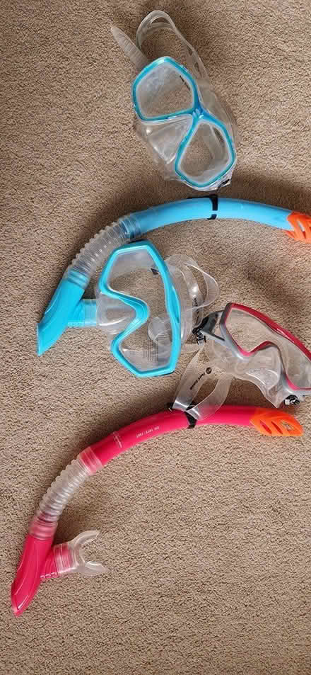 Photo of free Snorkels and goggles (TN40 chantry Bexhill) #1