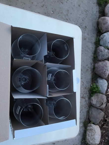 Photo of free 6 brand new wine glasses (Canton-Sheldon/Ford) #1
