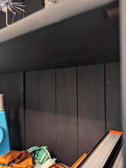Photo of free Book shelf black matte (Hunter's Bar S11) #3