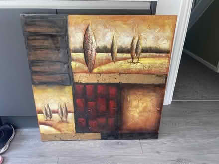 Photo of free Canvas oil painting (Castleham TN37) #2