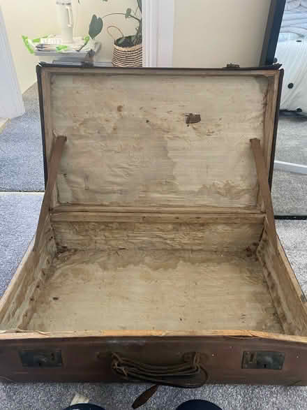 Photo of free Vintage suitcase (Birchwood, Warrington) #2