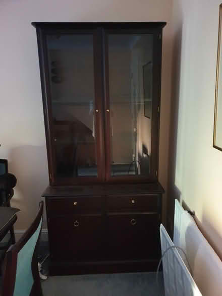Photo of free Dining table, 6 chairs, dresser (Belmont SM2) #2