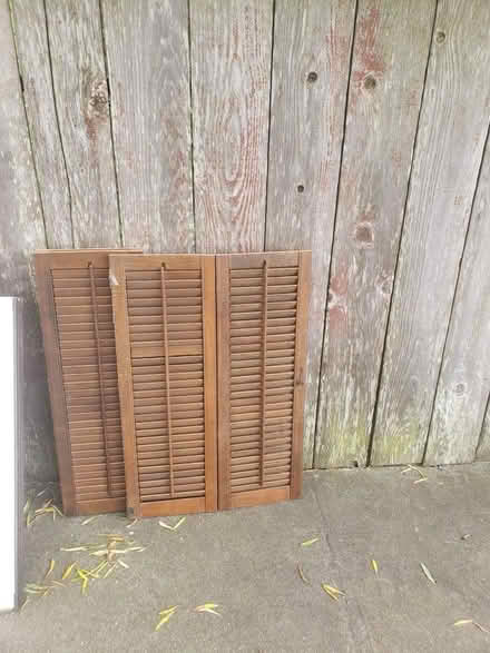 Photo of free Futon, shutters, doors, tables (San Francisco Noe Valley) #2