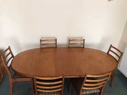 Photo of free Dining table and 6 chairs (Doxey ST16) #2
