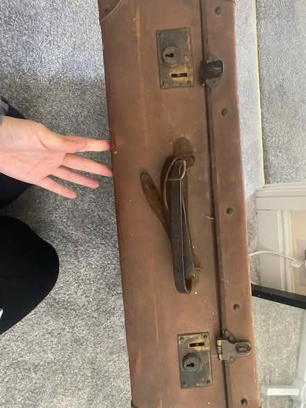 Photo of free Vintage suitcase (Birchwood, Warrington) #3