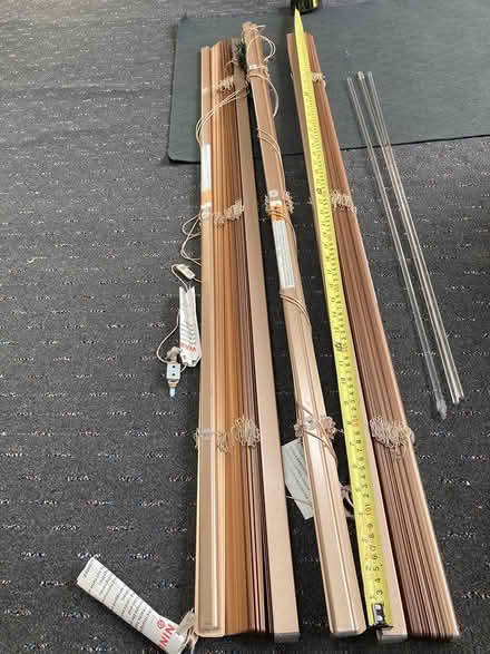 Photo of free Gold metal venician blinds (Ecclesfield S35) #3