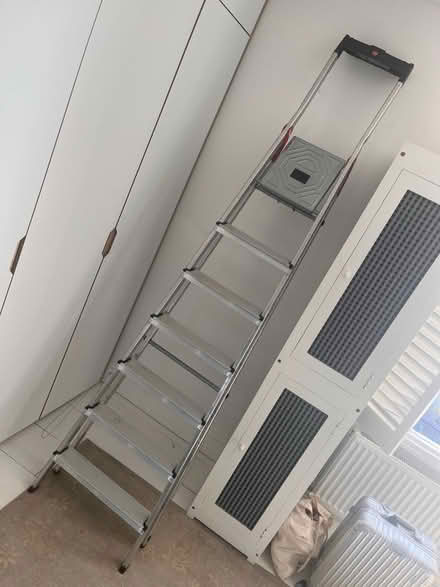 Photo of free 6.5 foot A Frame ladder (Kemp st) #1