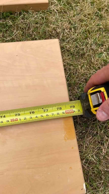 Photo of free 2 wooden shelves (Bridge of Don AB22) #2