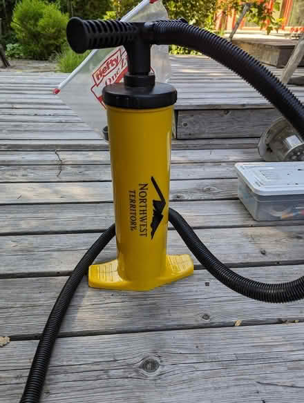 Photo of free Manual Air Mattress pump (Champlain Park) #2