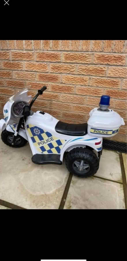 Photo of free Toddler police motorbike (Lower Penwortham PR1) #2