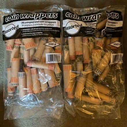 Photo of free Coin Wrappers (Rockaway Township) #1