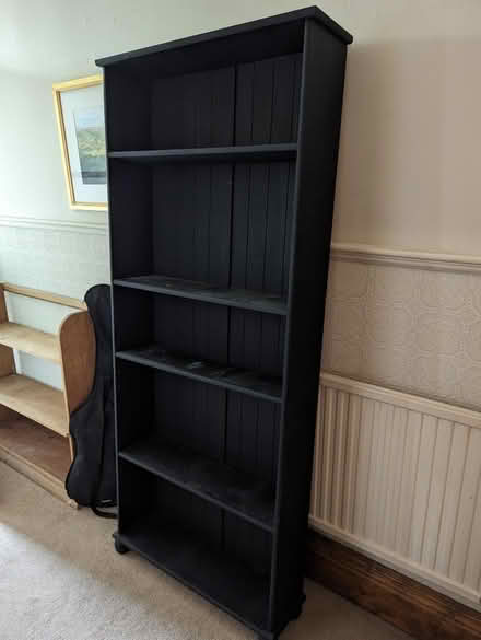 Photo of free Book shelf black matte (Hunter's Bar S11) #1