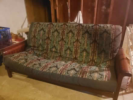 Photo of free Futon, shutters, doors, tables (San Francisco Noe Valley) #1